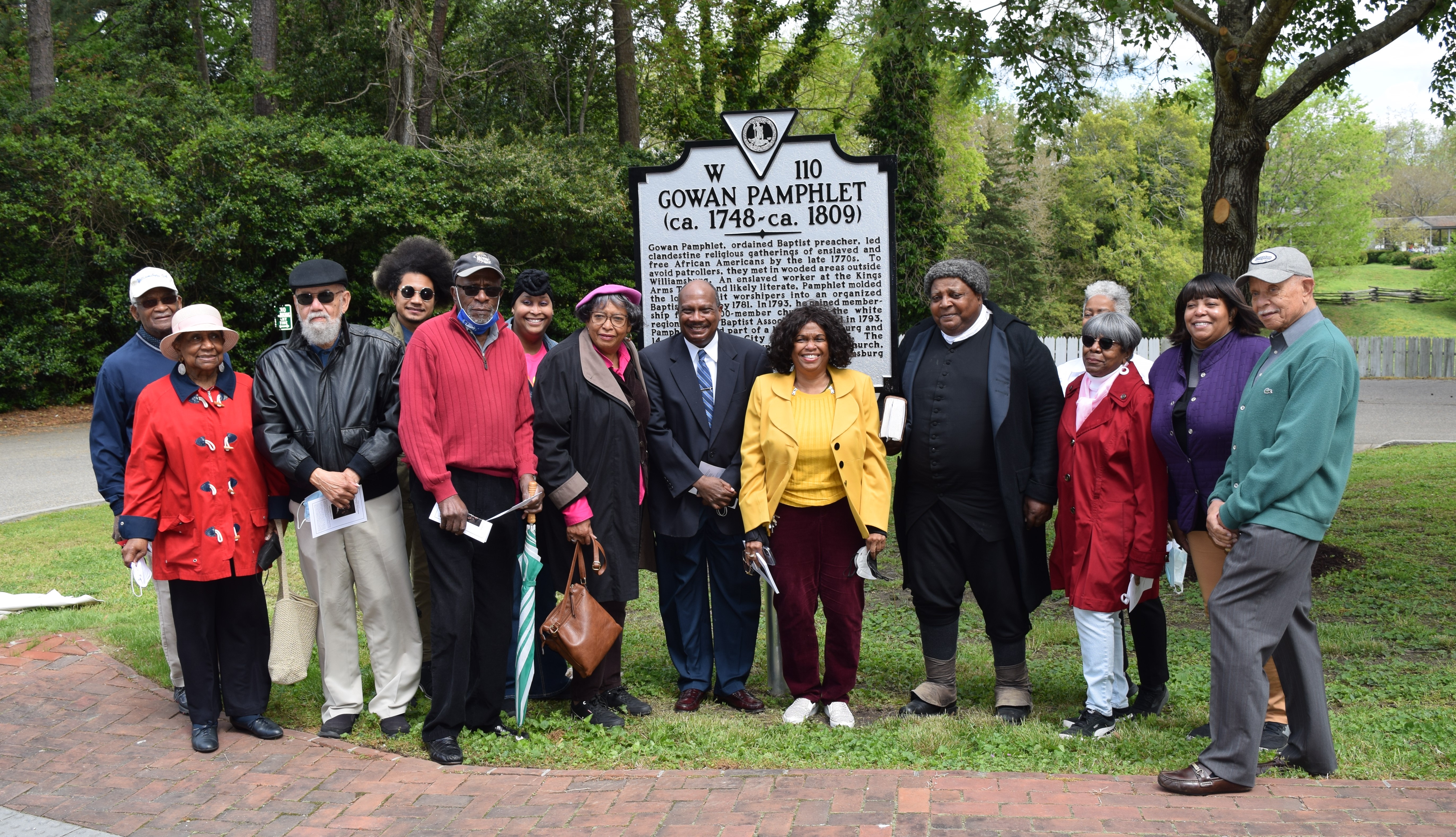Historic highway marker dedication honors local preacher and icon